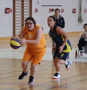 joueuses sur le terrain