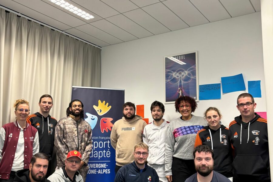 Les participants de la formation