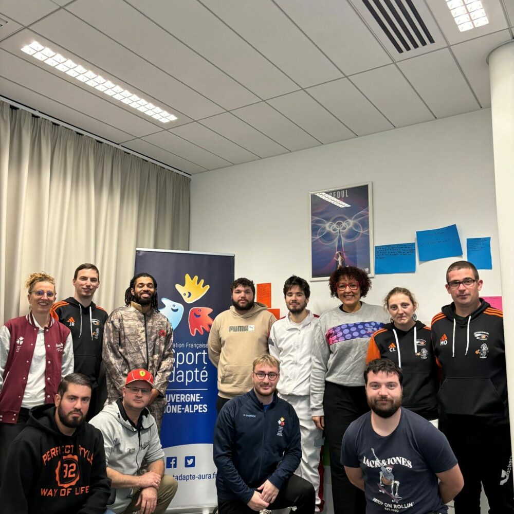 Les participants de la formation